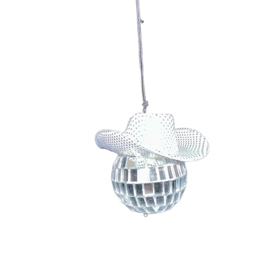 NIB Sparkly Cowboy Disco Keychain​​​